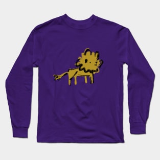 Cute Safari Lion Long Sleeve T-Shirt